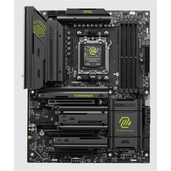 MSI MAG X870E TOMAHAWK WIFI DDR5 8400MT/S 1XHDMI 4XM.2 USB ATX AM5(AMD AM5 9000/8000/7000 SERİLERİ İLE UYUMLU)