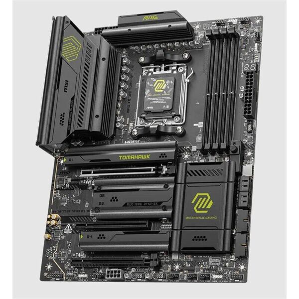 MSI MAG X870E TOMAHAWK WIFI DDR5 8400MT/S 1XHDMI 4XM.2 USB ATX AM5(AMD AM5 9000/8000/7000 SERİLERİ İLE UYUMLU)
