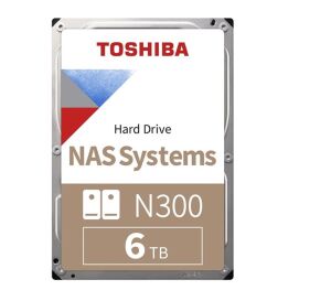 Toshiba 6TB MN10ADA600S N300 7200RPM 3.5'' 128MB Cache Sata 3 NAS Disk Harddisk