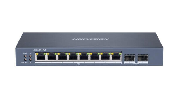 HIKVISION DS-3E1510P-SI 8XGE+2XGE/SFP POE 120W SWİTCH