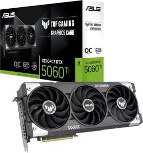 Asus TUF Gaming TUF-RTX5060TI-O16G-GAMING RTX5060TI 16GB GDDR7-128bit Ekran Kartı