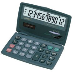 Casio SL-220TE 12 Hane Cep Tipi Kapaklı Hesap Makinesi