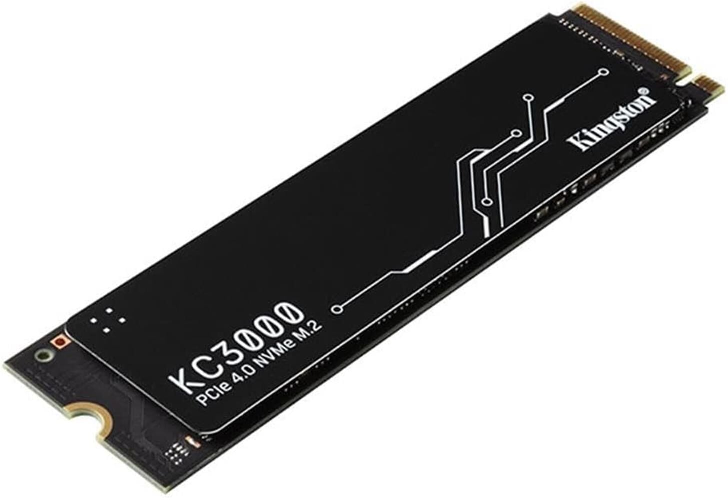 Kingston 2TB KC3000 7000MB-7000MB-S PCIe 4.0 NVMe M.2 SSD Disk SKC3000D-2048G