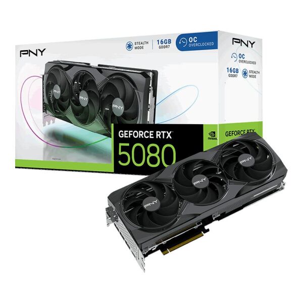 PNY RTX 5080 16GB GDDR7 256Bit (VCG508016TFXPB1-O) Ekran Kartı