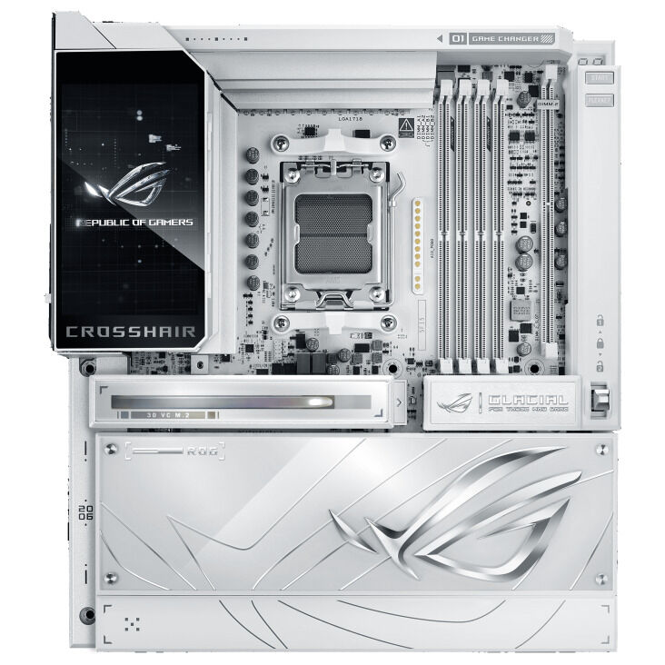 ASUS ROG CROSSHAIR X870E GLACIAL AM5 ANAKART