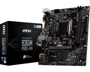 Msi B365M Pro-Vh Soket 1151 Ddr4 2666 Vga Hdmı M.2 Usb3.1 Matx Wın7 Wın10 Anakart 8-9.Nesil