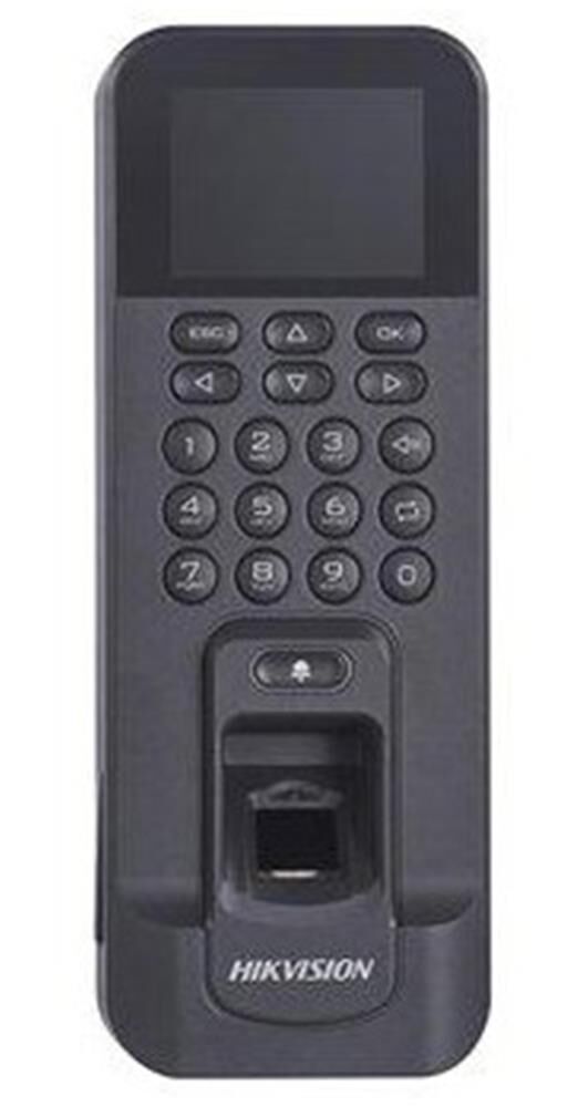 Hikvision DS-K1T804AMF Parmak İzi ve Mifare Kart Okuyuculu Bağımsız Terminal (LCD ve Kaypad li)