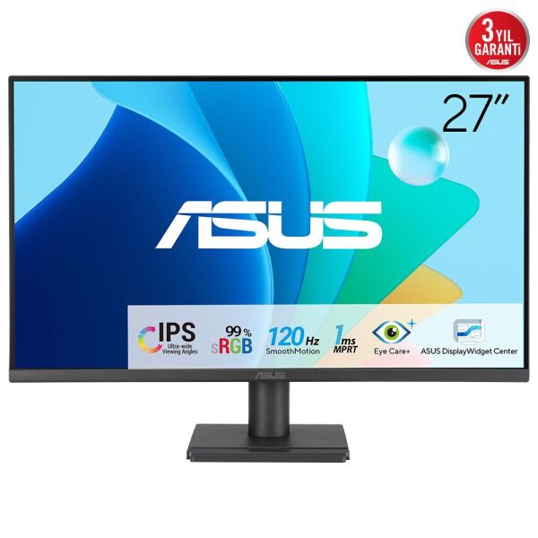 27 ASUS VA279HG 1MS 120HZ EYE CARE MONITOR