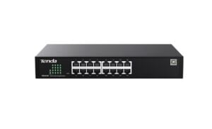 Tenda TEG2216D 16 Port 10-100-1000 Switch Cloud Yönetilebilir Çelik Kasa Switch