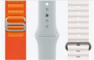 Hiking Smart Watch Bez Kumaş Turuncu Kordon