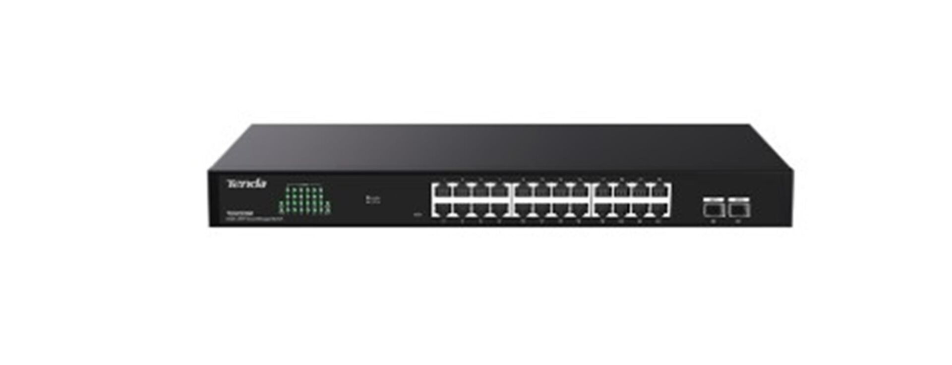 Tenda TEG2226F 24 Port 10-100-1000 + 2 Port SFP Switch Cloud Yönetilebilir Çelik Kasa Switch