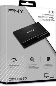 Pny 1TB CS900 3D NAND 2.5'' SATA III Internal Solid State Drive (SSD7CS900-1TB-RB) Ssd Harddisk