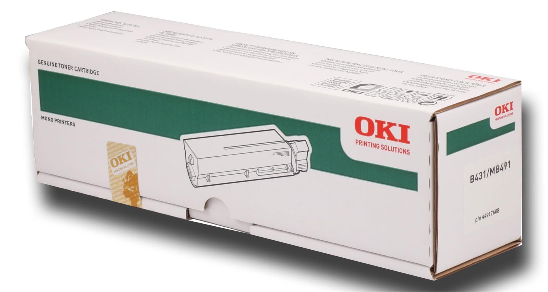 OKI 44574805 B431-461-471-491 7bin Sayfa Toner 44574805