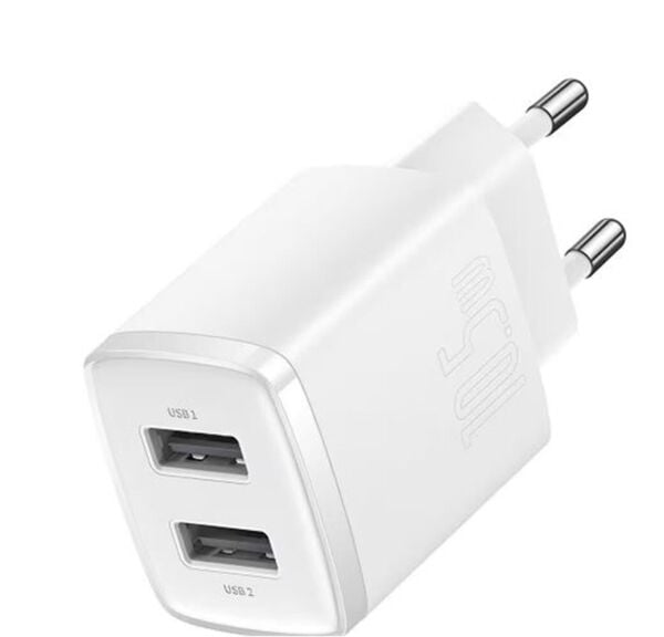 Baseus CCXJ010202 10,5W Beyaz Şarj Aleti