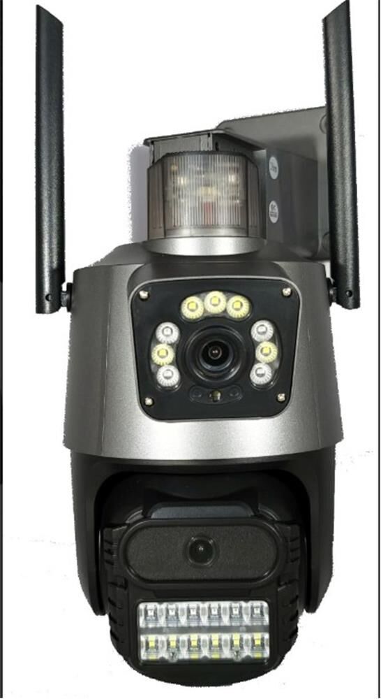 Apronx APX-WP242 6Mp 2.8mm Çift Kamera 19 Led Wifi PTZ