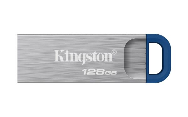 Kingston DTKNG2-128GB 128GB DataTraveler Kyson 220MB-s Metal USB 3.2 Gen 1 Flash Bellek