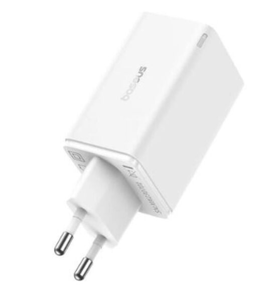 BASEUS P10162701213-00 GAN 6 Pro 2C+2U 65W Şarj Cihazı Beyaz