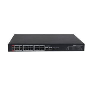 DAHUA PFS3228-24GT-360 24 PORT 24XGE-2XGE-2XGE/SFP 360W POE SWİTCH
