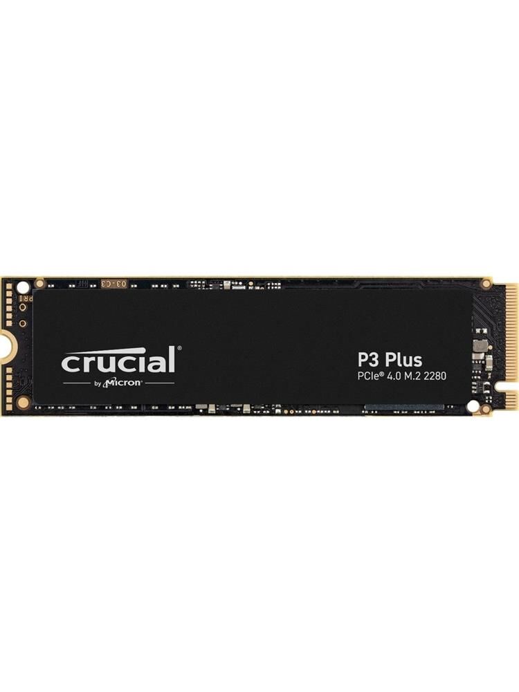 Crucial 500GB Crucial P3 Plus 3D NAND GEN4 NVMe PCIe M.2 SSD (4700-1900 MB-s) CT500P3PSSD8 Ssd Disk