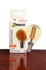 Orbus ORB-GC45 Mum 4W E27 Şeffaf Dekoratif Led Filament Ampul