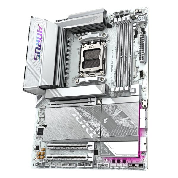 GIGABYTE X870E-A-ELTWF7ICE AORUS ELITE WIFI7 ICE DDR5 M.2 HDMI DP ATX AM5