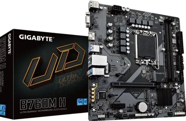 GIGABYTE B760M H DDR5 HDMI VGA MATX 1700P