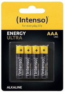 İntenso PBIN-557 LR03 AAA Boy Ultra Alkalin İnce Kalem Pil 4'lü Paket