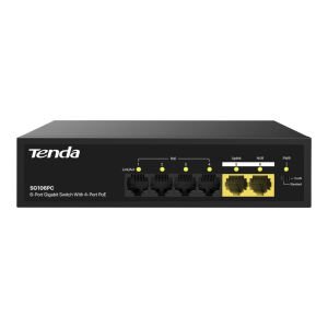 TENDA SG106PC 6 PORT GIGABIT 10/100/100 POE SWITCH