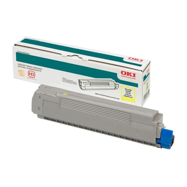 OKI 45862814 SARI TONER-Y MC873 MC883 10.000 SAYFA