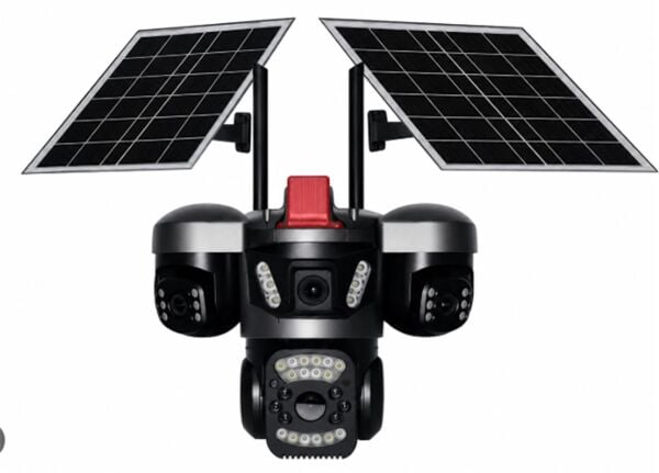 Apronx APX-WSP464 9Mp AOV 4G 2 Solar Panel Üç Kamera PTZ