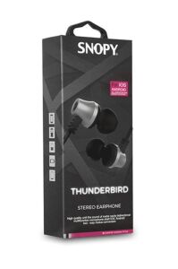 Snopy SN-J02 Thunderbird Mobil Telefon Uyumlu Kulak içi Beyaz-Gümüş Mikrofonlu KulaklıK