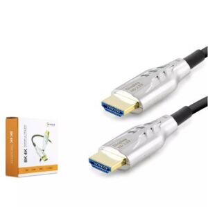 HADRON HDX2050 HDMI KABLO PVC 8K 60HZ 2.1V OPTIC OD8.0 30M SİYAH
