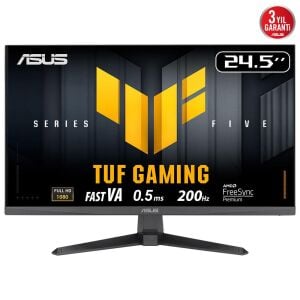 Asus 24.5'' Tuf Gaming VG257Q5A 200Hz 0.5ms Full Hd Freesync Fast IPS Gaming Monitör