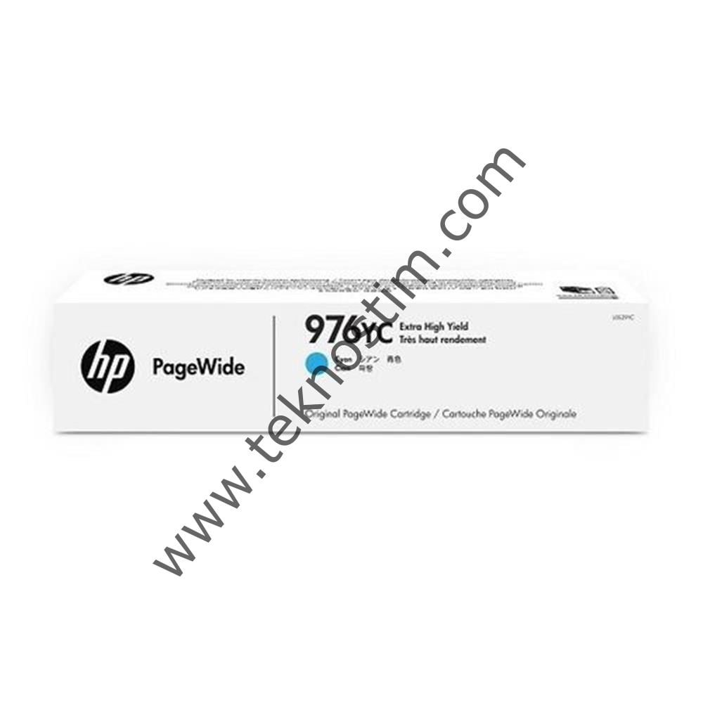 HP 976YC Cyan Mavi 13.000 Sayfa Kartuş L0S29YC