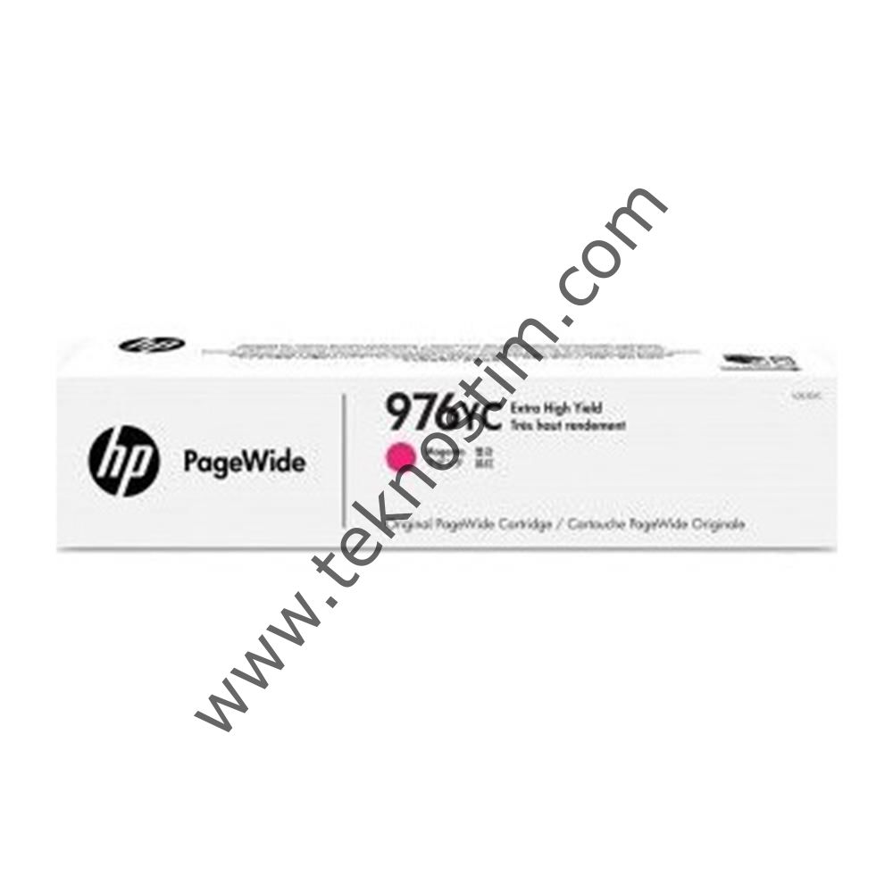HP 976YC Magenta Kırmızı 13.000 Sayfa Kartuş L0S30YC