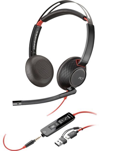 Poly BW 5220 USB-C HS +3.5mmP +USB-C/A