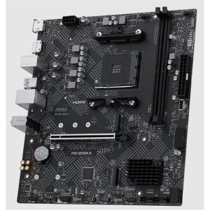 MSI PRO B550M-B DDR4 4600MHZ 1XHDMI 2XM.2 MATX AM4 (AMD AM4 5000/5000G/4000G/3000/3000G SERİLERİ İLE UYUMLU)