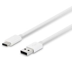 Megatech Mt-Dt24 Type-c 1Mt Şarj Kablosu Beyaz