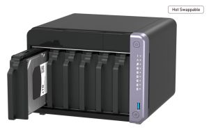 QNAP TS-632X-4G 6 YUVALI 4GB DEPOLAMA ÜNİTESİ (Resmi Distribütör Garantili)