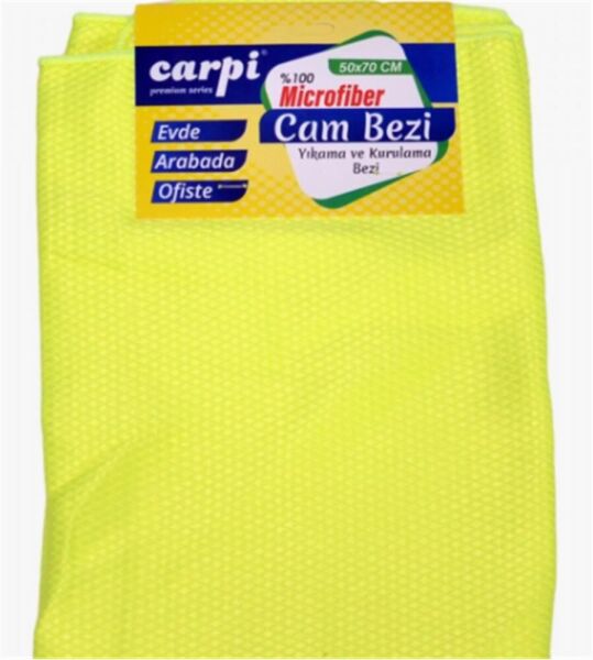 Carpi Mikrofiber (2420126) Cam Temizleme Bezi 50X70cm