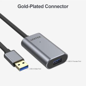 UNITEK USB3.0 UZATMA KABLOSU 10MT PREMIUM CHIPSET (Y-3005)