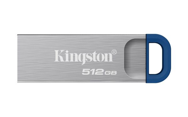 Kingston DTKNG2-512GB 512GB DataTraveler Kyson 220MB-s Metal USB 3.2 Gen 1 Flash Bellek