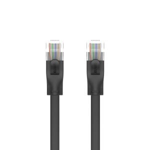 UNITEK CAT6 PATCH KABLO 20MT FLAT 1GBPS, SİYAH (C1815GBK)