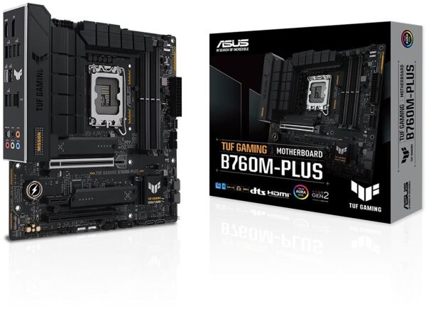 Asus Tuf Gaming B760M-PLUS 7200mhz(OC) RGB M.2 1700p mATX DDR5 Anakart