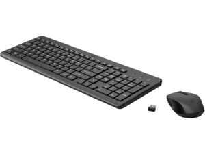 HP 330 2V9E6AA 2.4 Ghz Kablosuz Klavye & Kablosuz Mouse Set (1 x AAA (mouse); 1 x AAA (keyboard)
