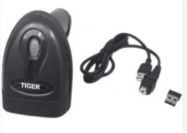 Tiger CS611-BT 1D CCD 2.4Ghz+Bluetooth Kablosuz Barkod Okuyucu