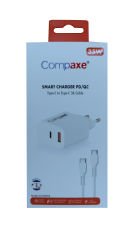 Compaxe CTA-350TT  35W 5V 3A PD-QC+ Type-C To Type-C  Şarj Kablosu