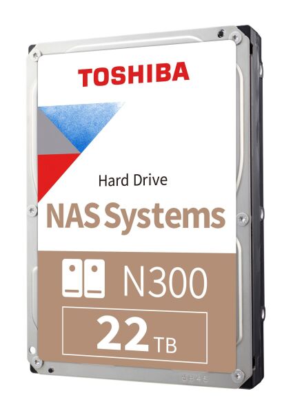 22TB TOSHIBA N300 RV 7200RPM 512MB HDWG62CUSZVA