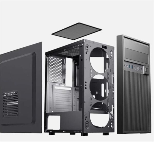 PoweBoost vk-1651 500w USB 3.0+USB 2.0 ATX Full Siyah