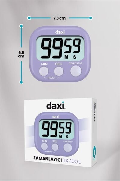 Daxi TX-100 Lila Kronometre